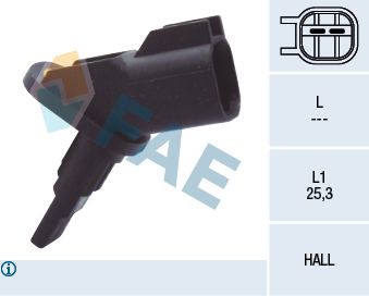 FAE 78094 Sensor, wheel speed