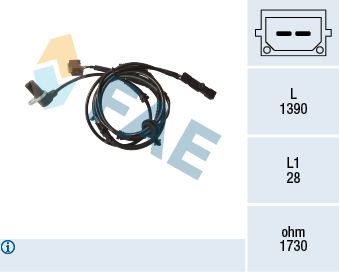 FAE 78171 Sensor, wheel speed