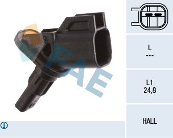 FAE 78180 Sensor, wheel speed