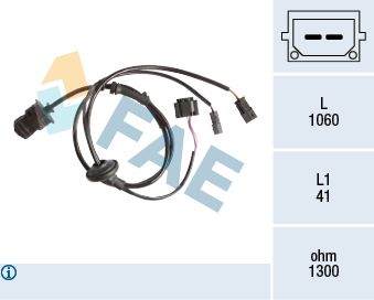 FAE 78209 Sensor, wheel speed