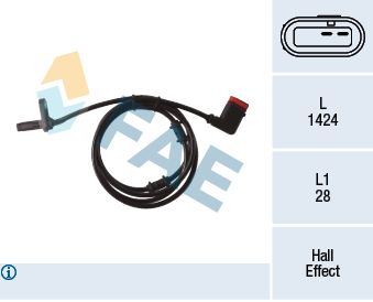 FAE 78291 Sensor, wheel speed
