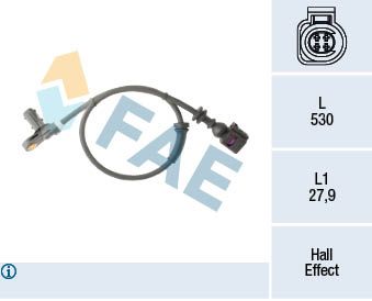 FAE 78295 Sensor, wheel speed