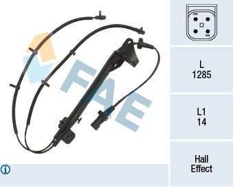Sensor, wheel speed FAE 78357