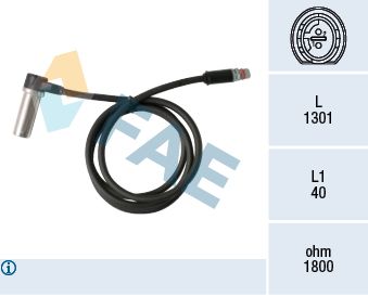 Sensor, wheel speed FAE 78363