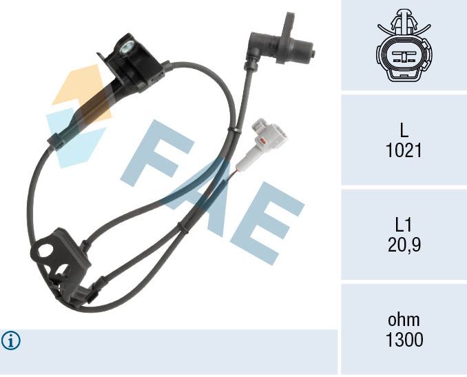 FAE 78562 Sensor, wheel speed