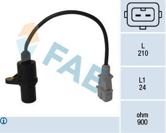 Sensor, crankshaft pulse FAE 79047