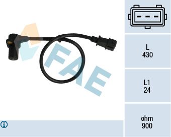 Sensor, crankshaft pulse FAE 79054