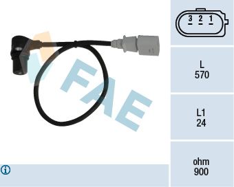 FAE 79056 Sensor, crankshaft pulse