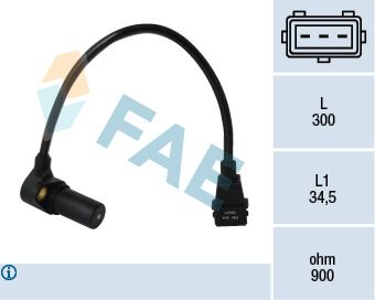 Sensor, crankshaft pulse FAE 79071