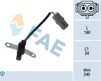 Sensor, crankshaft pulse FAE 79144