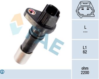 FAE 79224 Sensor, crankshaft pulse