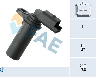 Sensor, crankshaft pulse FAE 79251