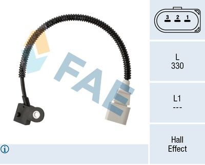 Sensor, camshaft position FAE 79331
