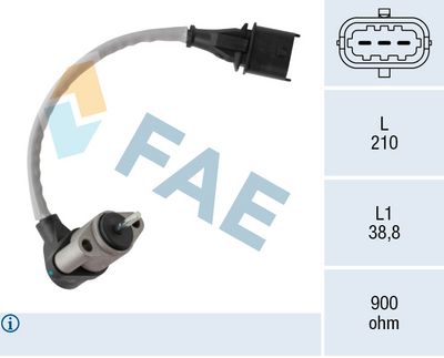 Sensor, crankshaft pulse FAE 79383