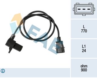 Sensor, crankshaft pulse FAE 79451