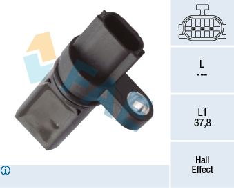 Sensor, crankshaft pulse FAE 79452