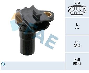 FAE 79492 RPM Sensor, automatic transmission