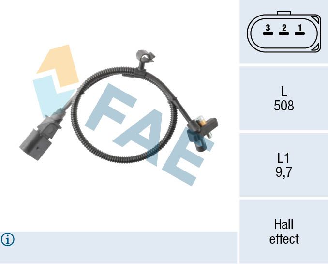FAE 79495 Sensor, crankshaft pulse