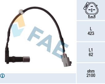 FAE 79532 Sensor, crankshaft pulse