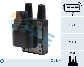 FAE 80204 Ignition Coil