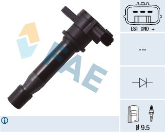 Ignition Coil FAE 80228