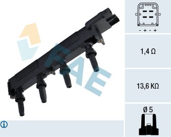 Ignition Coil FAE 80275