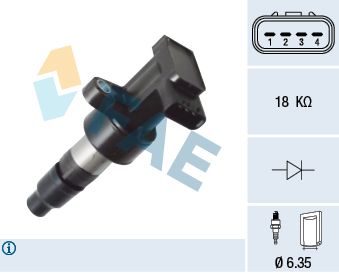 Ignition Coil FAE 80421