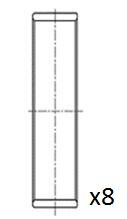 FAI AutoParts BB2043-STD Connecting Rod Bearing