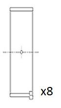 Connecting Rod Bearing FAI AutoParts BB2046-STD