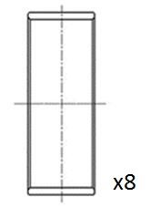 FAI AutoParts BB2056-STD Connecting Rod Bearing