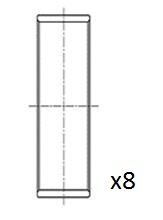 FAI AutoParts BB2084-STD Connecting Rod Bearing