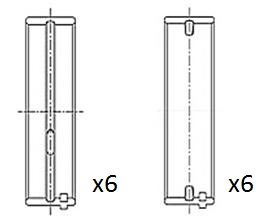 FAI AutoParts BM1060-STD Crankshaft Bearing