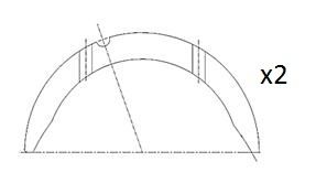 FAI AutoParts BT3008-STD Thrust Washer, crankshaft