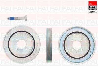 Belt Pulley Set, crankshaft FAI AutoParts FVD1026K