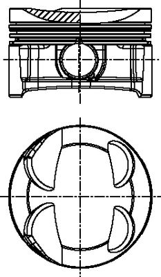FAI AutoParts PK67-000 Piston