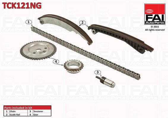 FAI AutoParts TCK121NG Timing Chain Kit