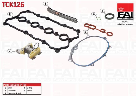 FAI AutoParts TCK126 Timing Chain Kit
