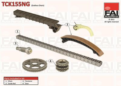 Timing Chain Kit FAI AutoParts TCK155NG