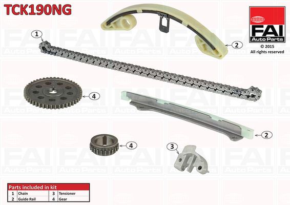 FAI AutoParts TCK190NG Timing Chain Kit
