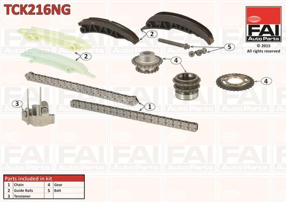 FAI AutoParts TCK216NG Timing Chain Kit