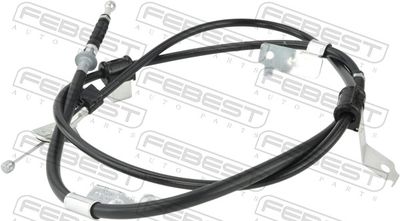 Cable Pull, parking brake FEBEST 01100-ZRE152LH