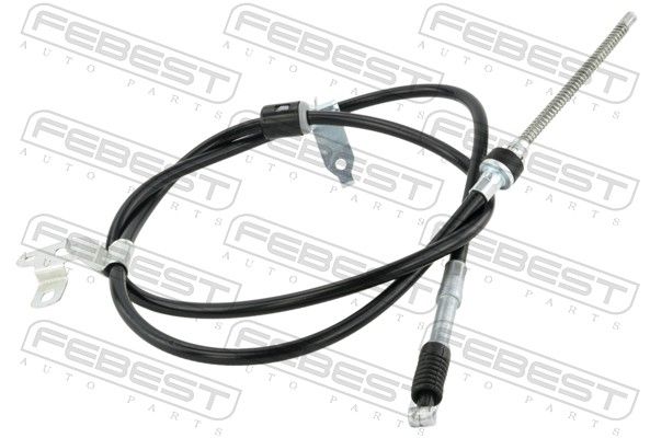 FEBEST 01100-ZZE120LH Cable Pull, parking brake