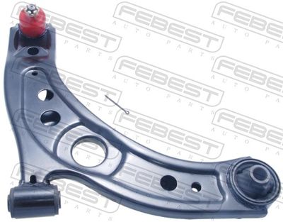 Control/Trailing Arm, wheel suspension FEBEST 0124-KGC10RH