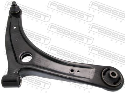 Control/Trailing Arm, wheel suspension FEBEST 0424-CWRH