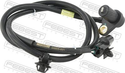 Sensor, wheel speed FEBEST 04606-001