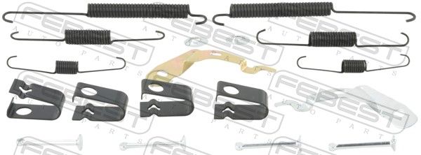 FEBEST 0704-JB627R-KIT Accessory Kit, parking brake shoes