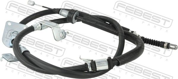 FEBEST 12100-D7LH Cable Pull, parking brake