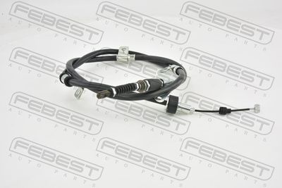 Cable Pull, parking brake FEBEST 2299-PCSPORLH