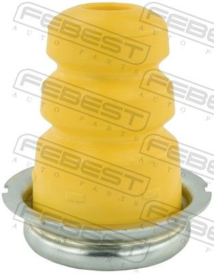 Leaf Spring Stop, auxiliary spring FEBEST VWD-2KR