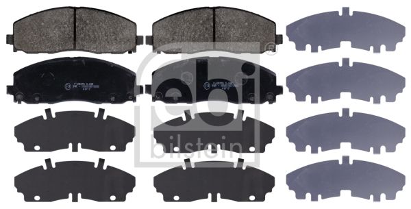 FEBI BILSTEIN 116061 Brake Pad Set, disc brake